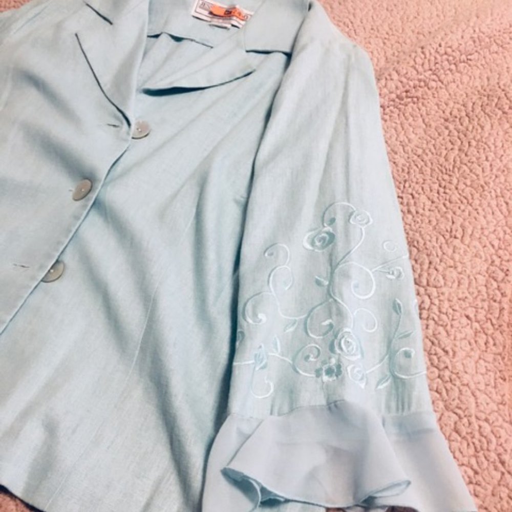 2 Piece-Dress Outfit Vintage Jessica Howard Woman 14-16 W Petite  **PLEASE READ